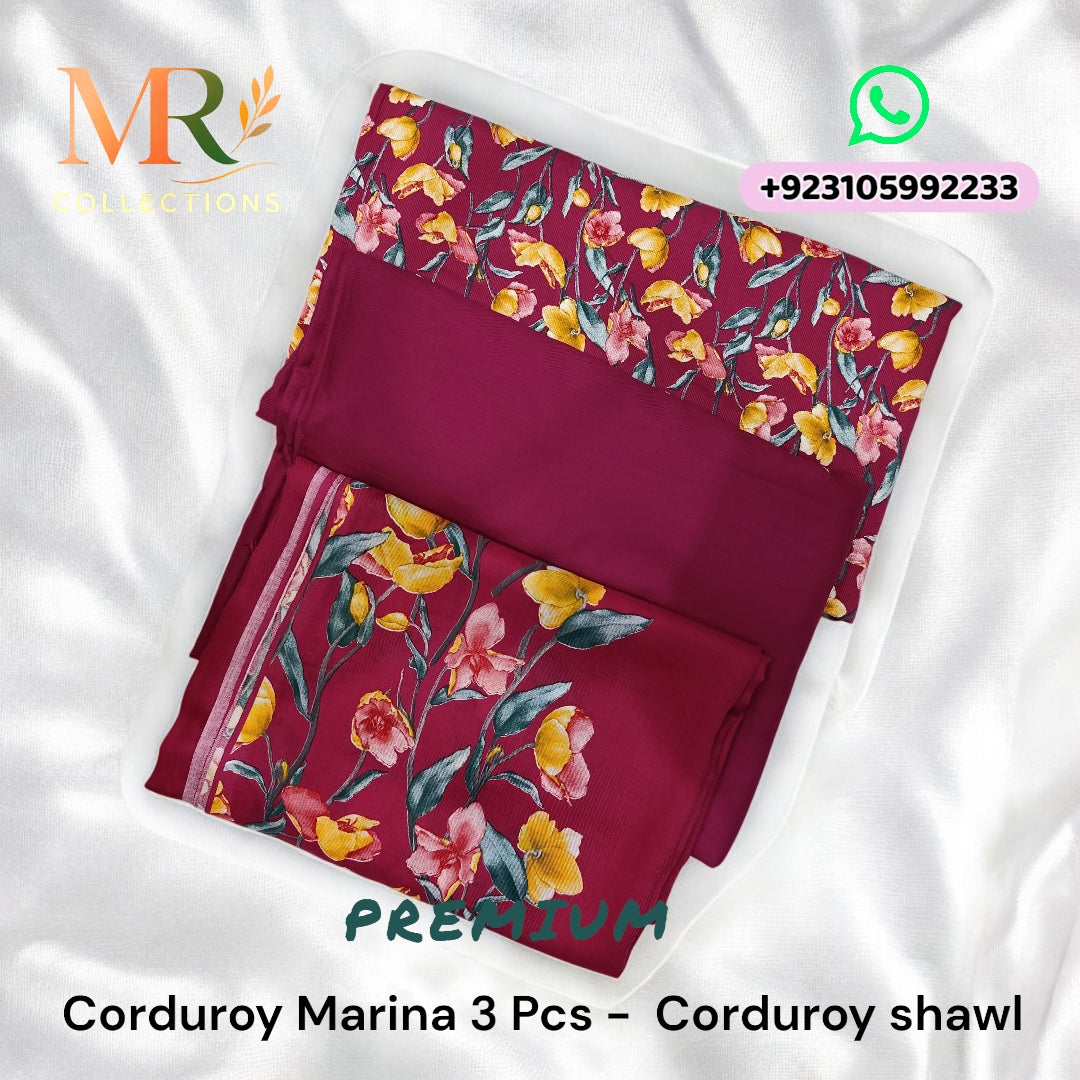 Corduroy Marina 3 PCs
