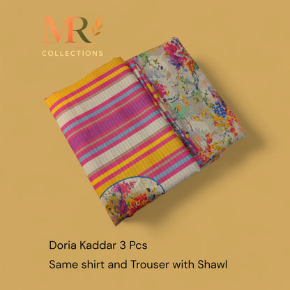 Doria Khaddar 3 Pcs