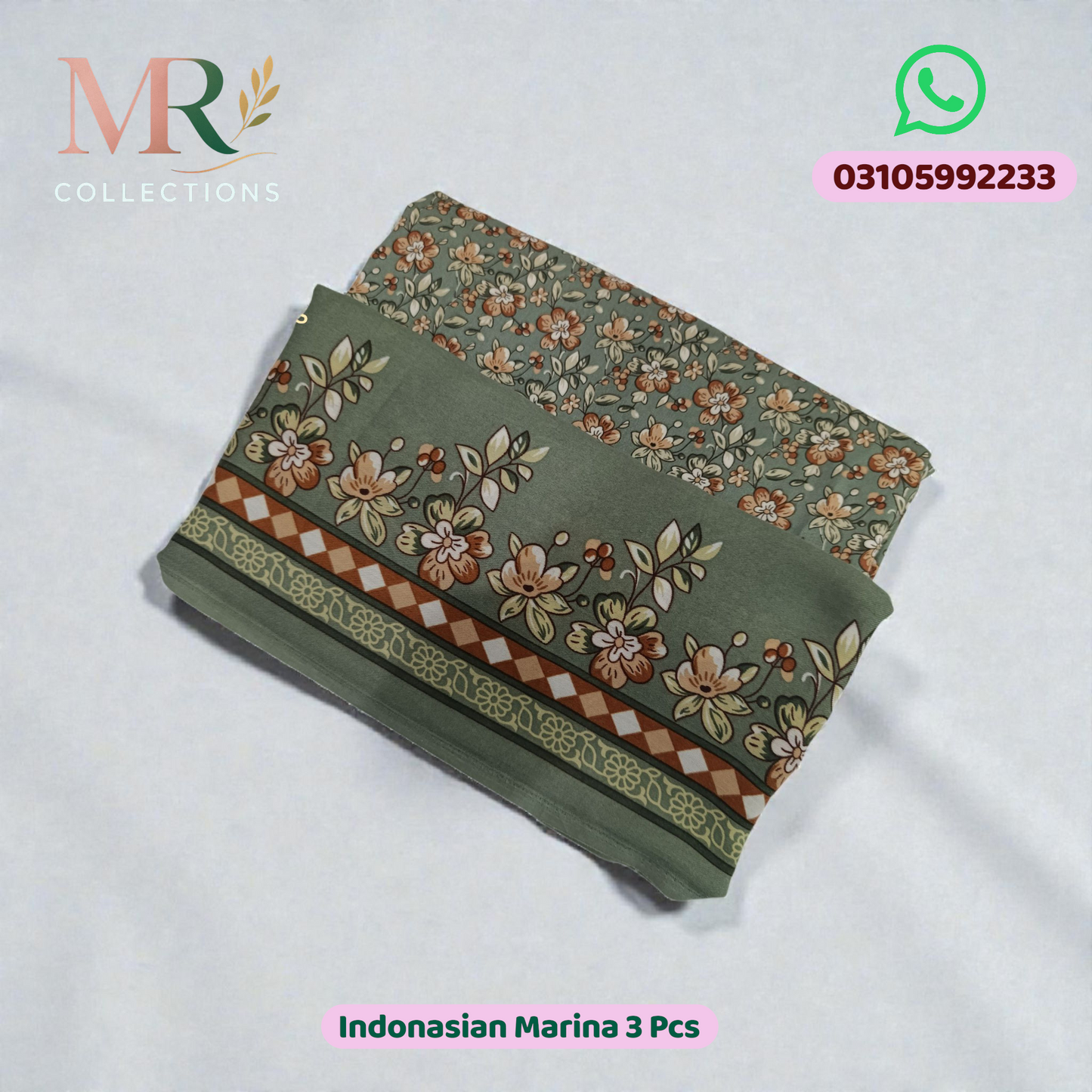 Indonesian Marina 3 PCs Suit