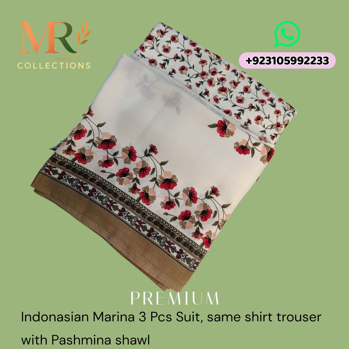Indonesian Marina 3 PCs Suit