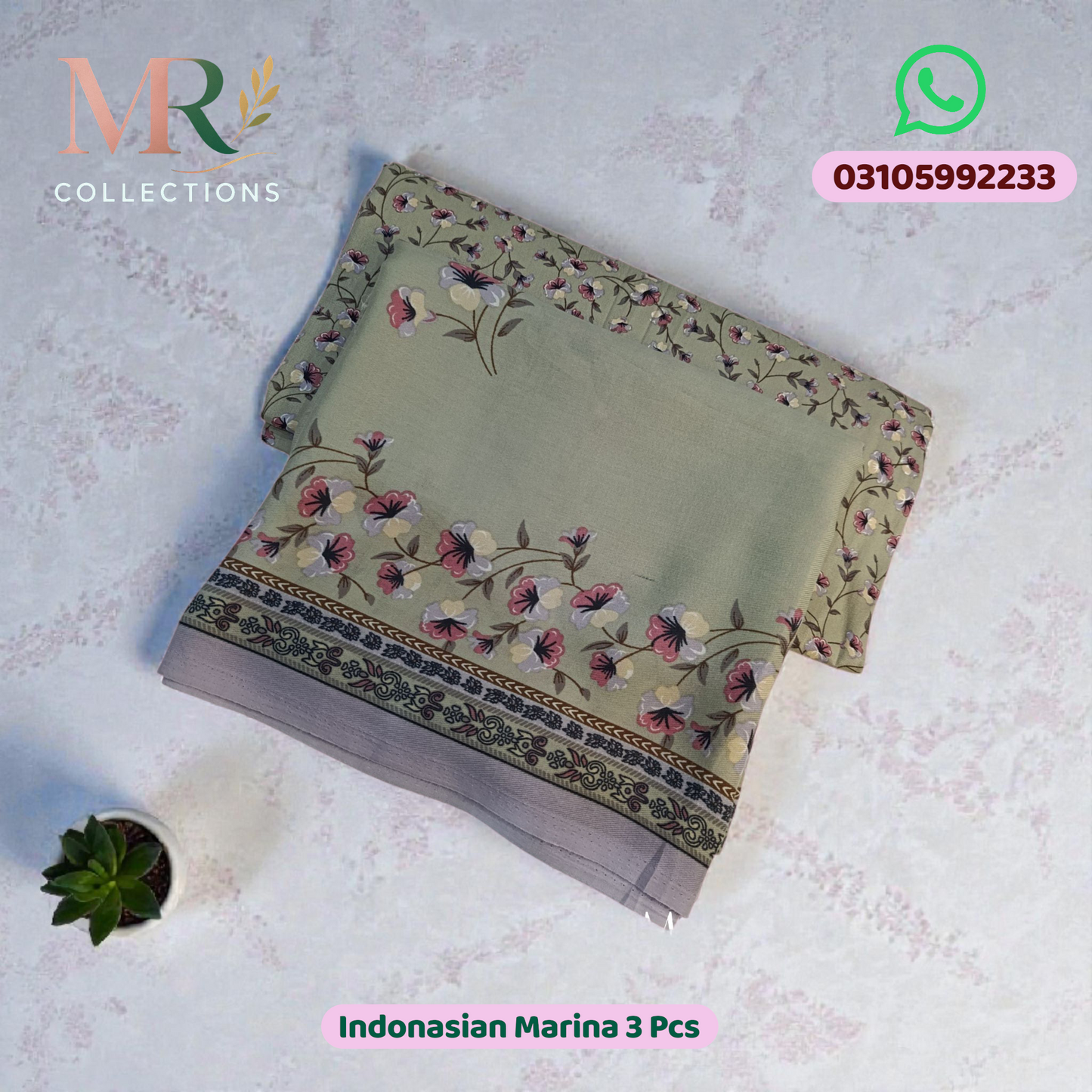 Indonesian Marina 3 PCs Suit