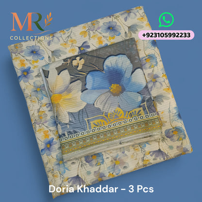 Doria Khaddar 3 Pcs